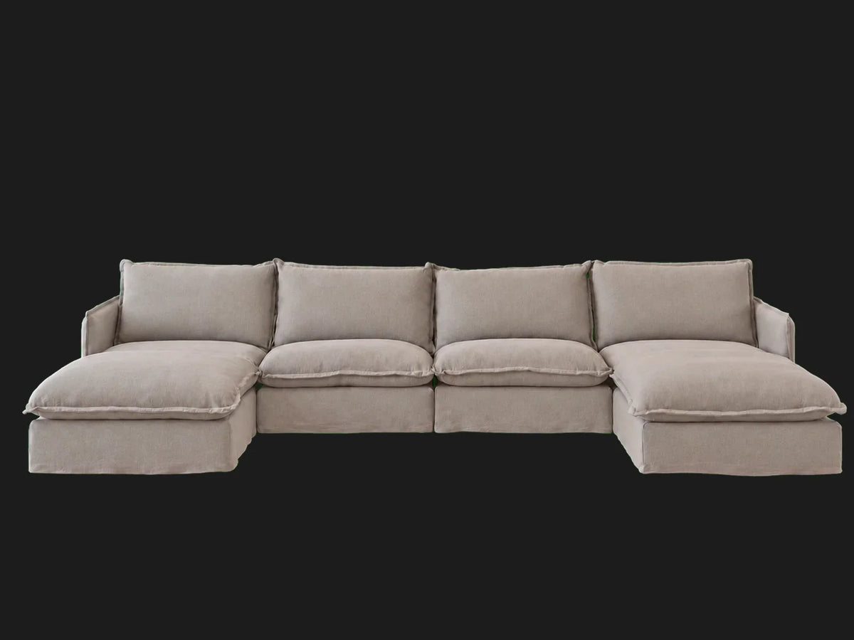 Performance Linen Weave Cloud #Fabric & Color_Performance Linen Weave Cloud