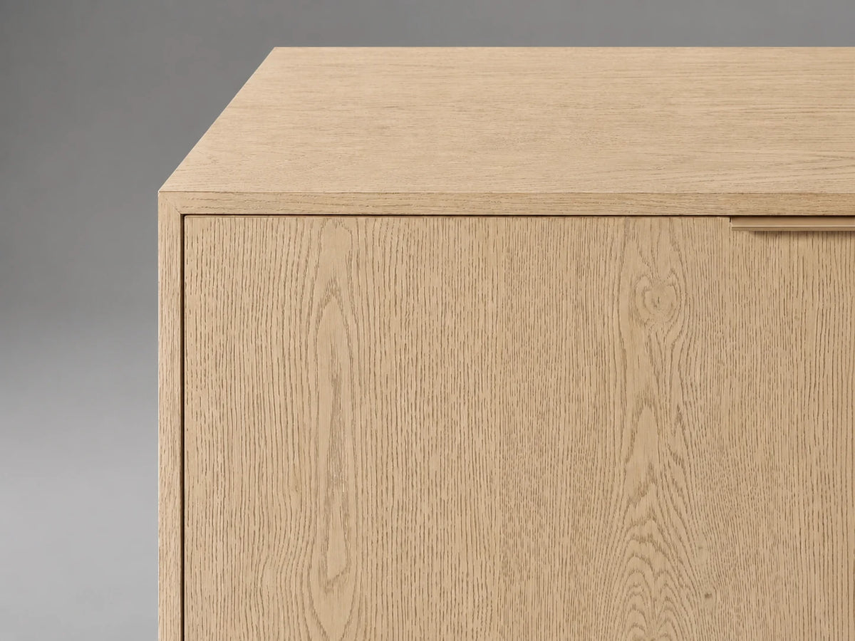 2-Door Oak Sideboard I, detail view