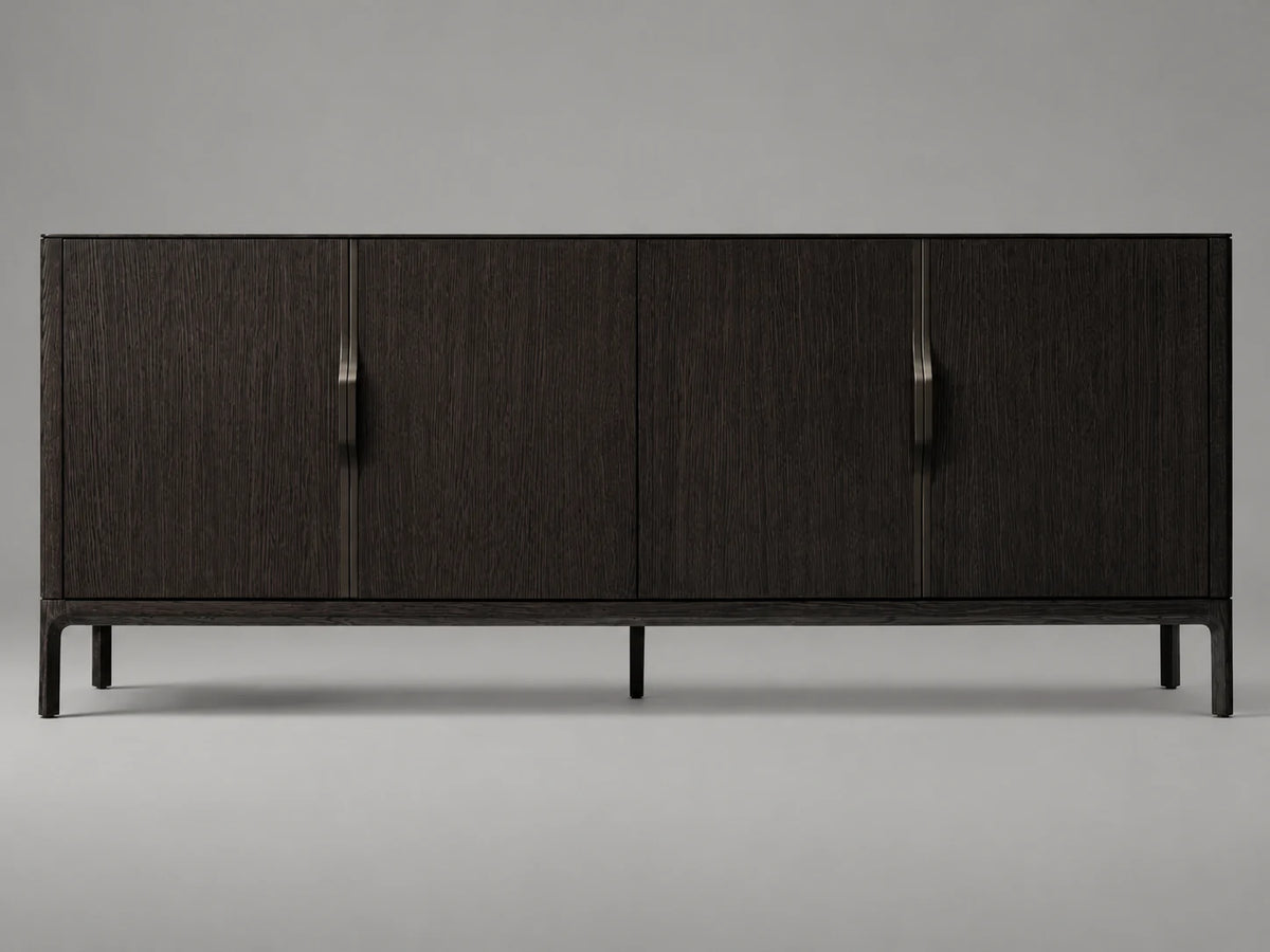 oak-sideboard-4-door-1 #Wood Finish_Black Oak