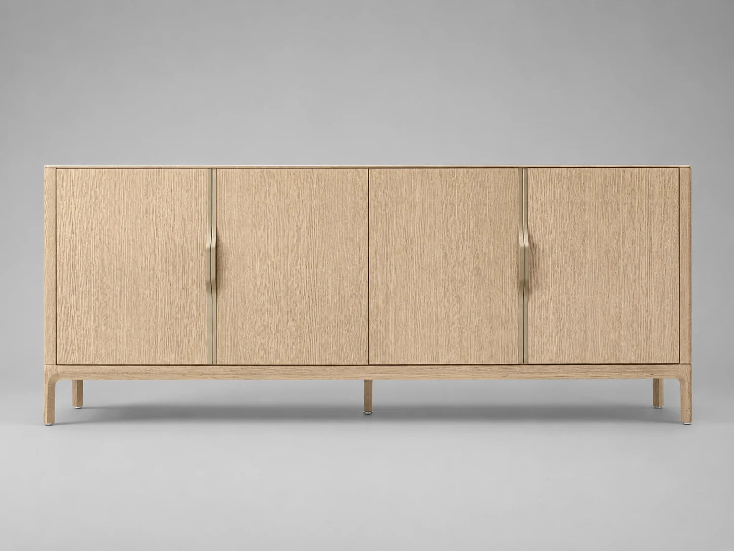oak-sideboard-4-door-1 #Wood Finish_Greige Oak