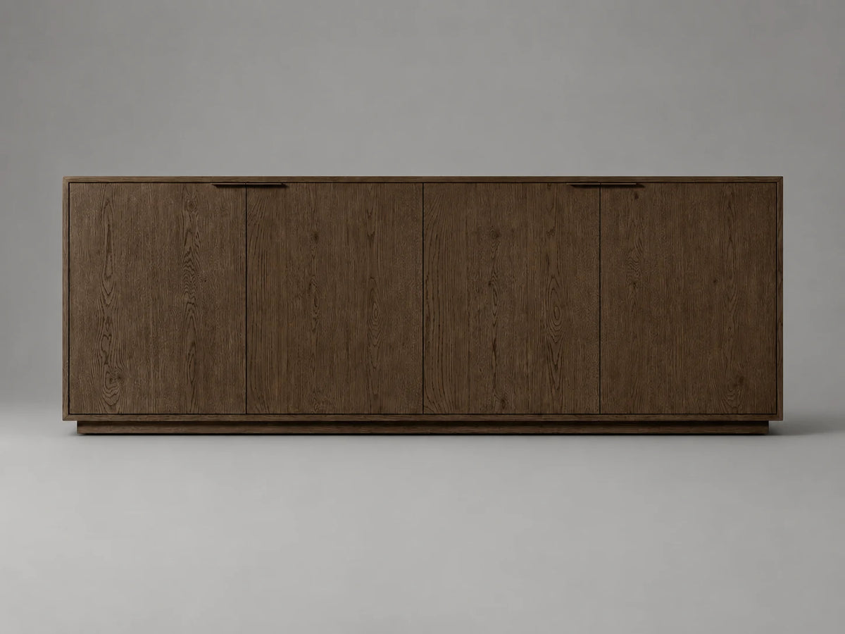 oak-sideboard-4-door-2 #Wood Finish_Brown Oak