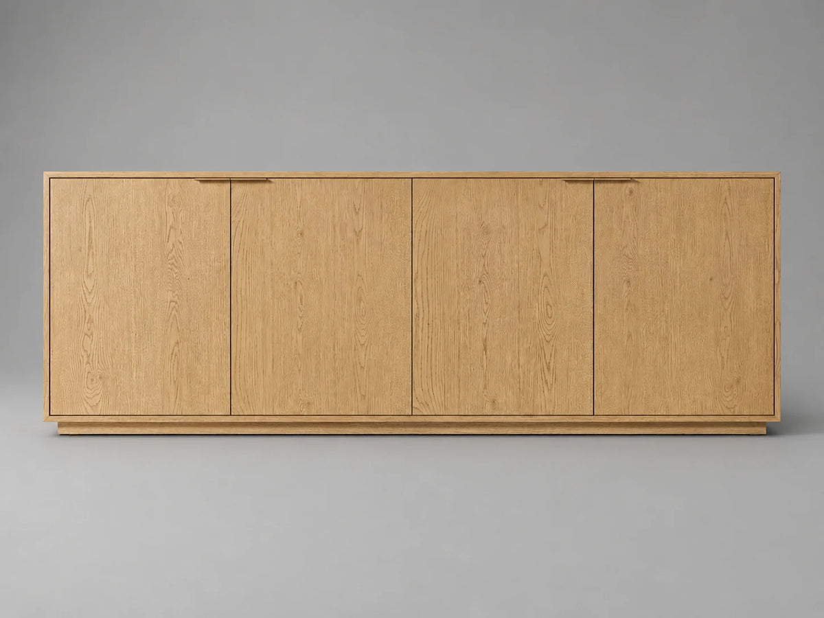 oak-sideboard-4-door-2 #Wood Finish_Natural Oak
