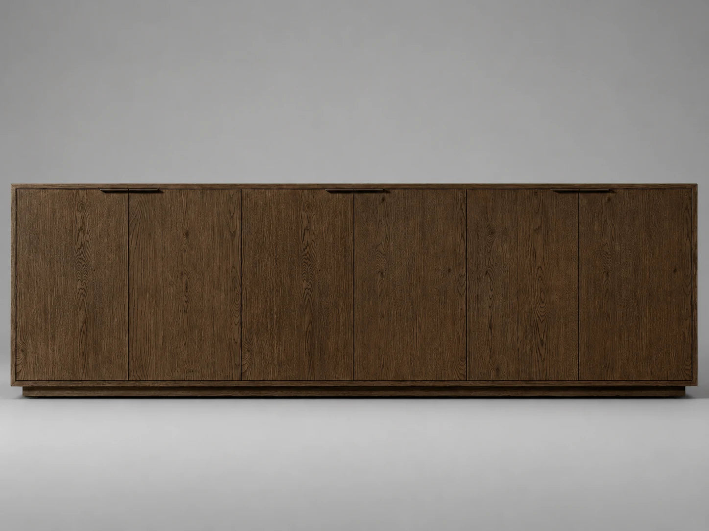 oak-sideboard-6-door-1 #Wood Finish_Brown Oak
