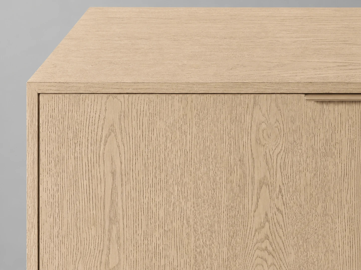 6-Door Oak Sideboard I, detail view