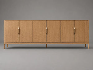 6-Door Oak Sideboard II
