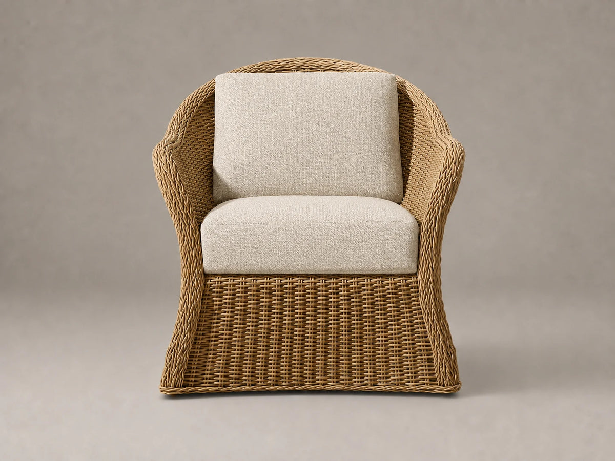 outdoor-swivel-chair-woven-frame-performance-fabric #Fabric & Color_Heritage Belgian Linen Alder