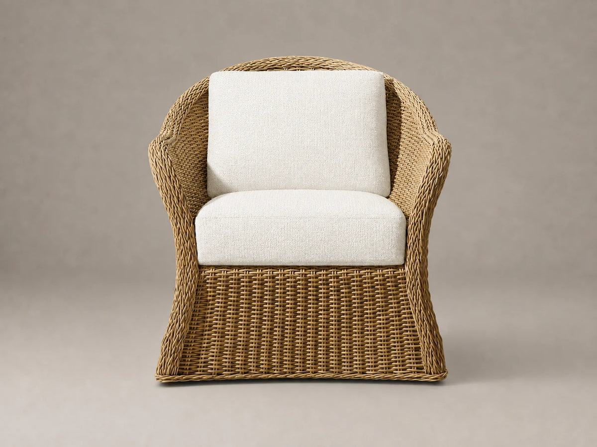 outdoor-swivel-chair-woven-frame-performance-fabric #Fabric & Color_Heritage Belgian Linen Egret