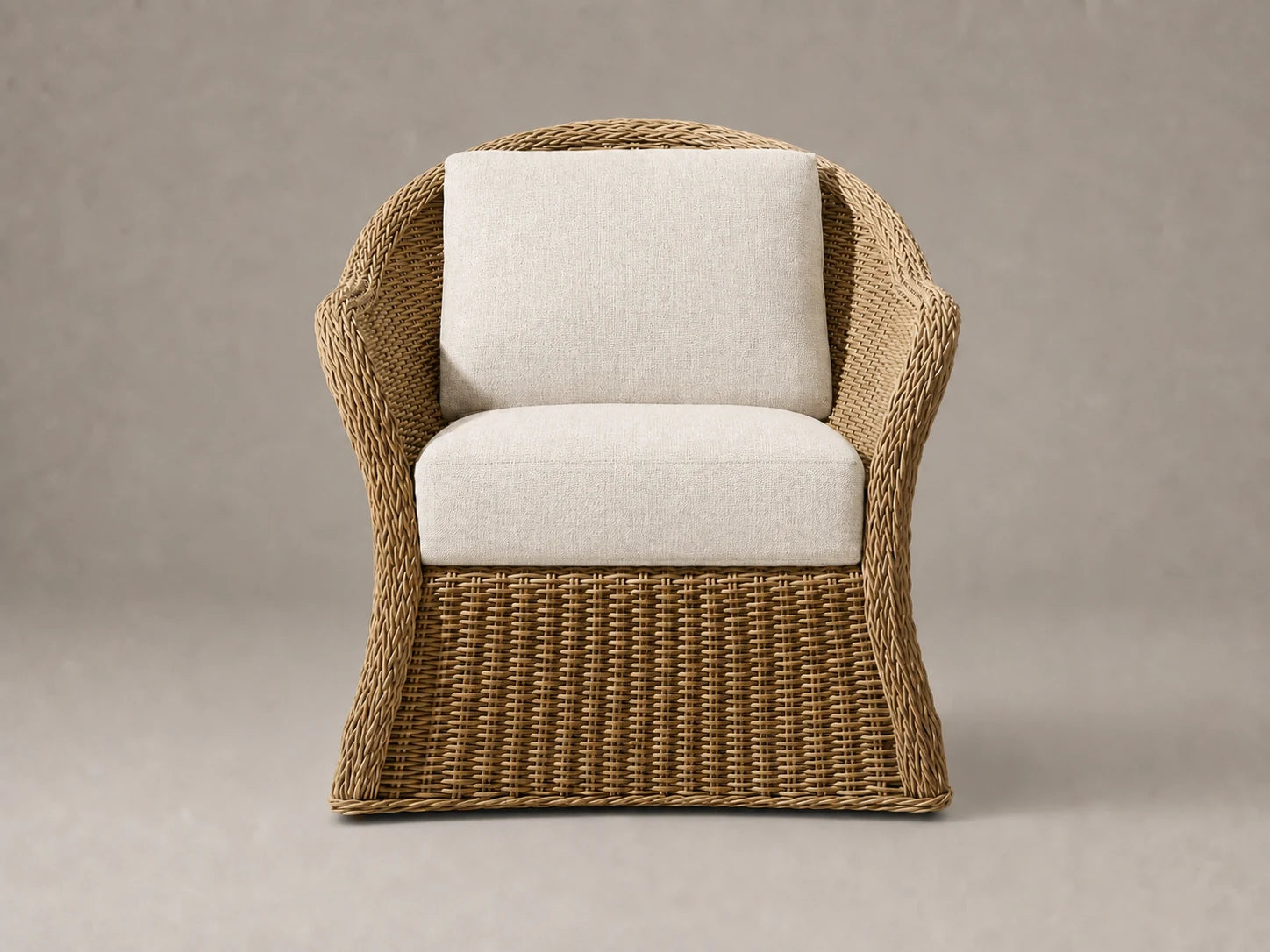 outdoor-swivel-chair-woven-frame-performance-fabric #Fabric & Color_Performance Woven Chenille Lace