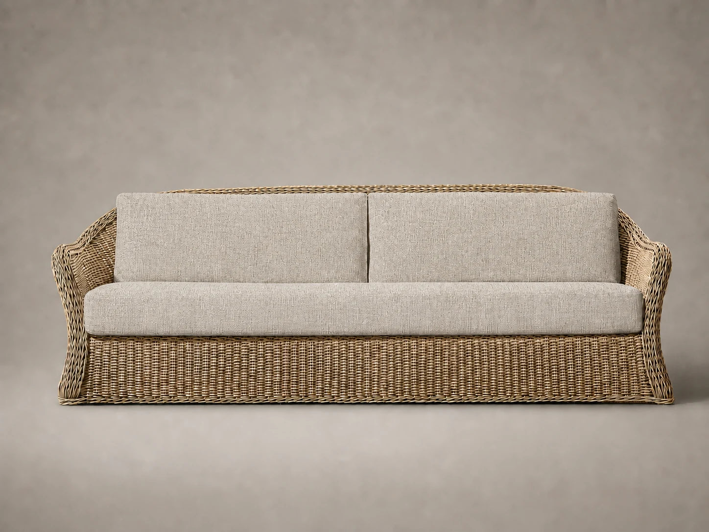 outdoor-sofa-wicker-frame-performance-fabric #Fabric & Color_Heritage Belgian Linen Alder