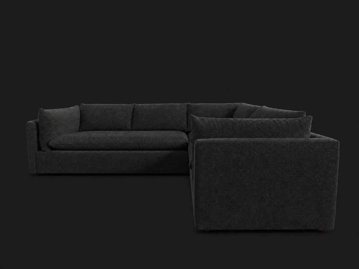 #Fabric & Color_Italian Brushed Wool Pepper