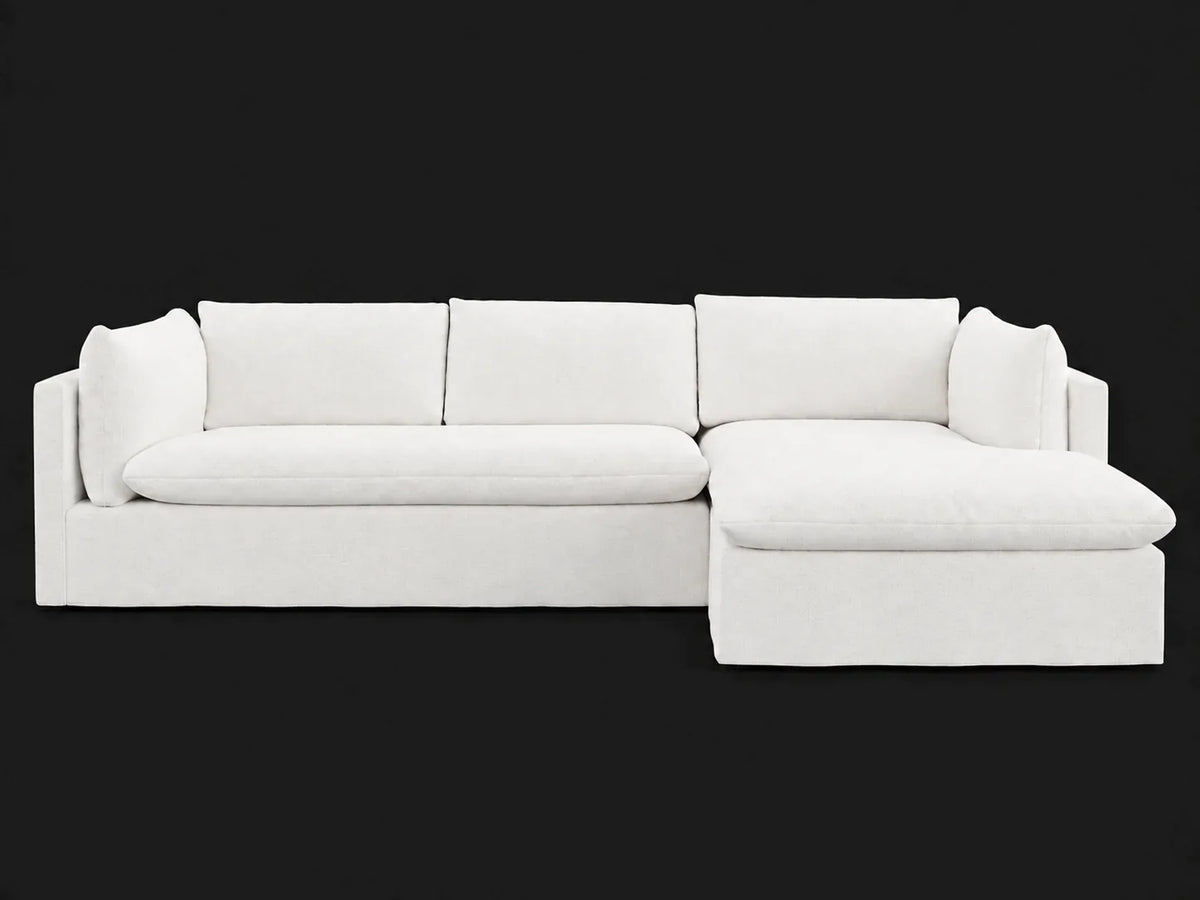 #Fabric & Color_Performance Linen Weave Pure White