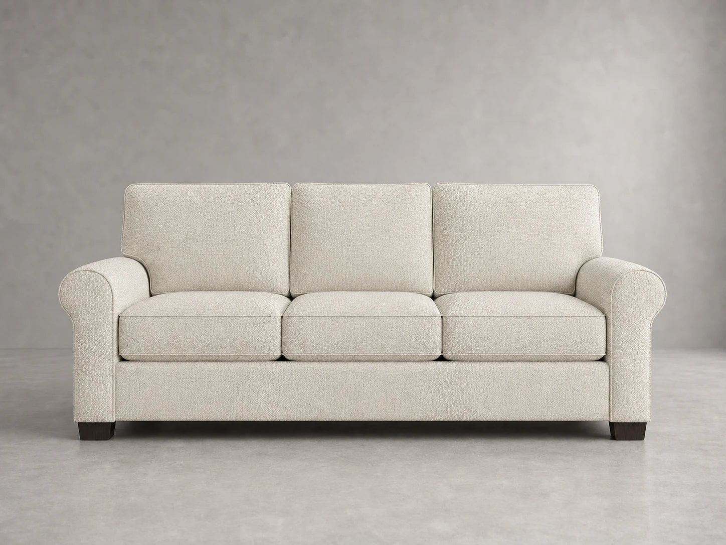 sofa5 in Heritage Belgian Linen Alder - front #Fabric & Color_Heritage Belgian Linen Alder