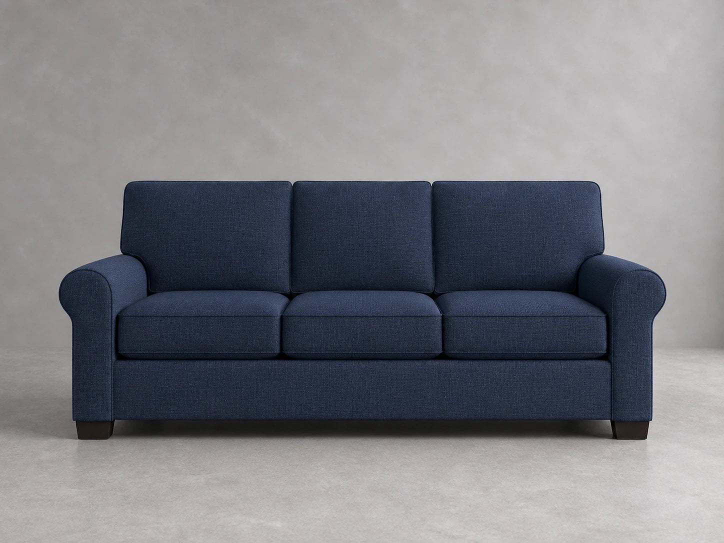 sofa5 in Performance Linen Weave Bay - front #Fabric & Color_Performance Linen Weave Bay