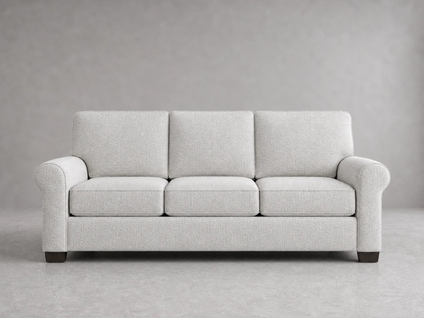 sofa5 in Performance Linen Weave Cloud - front #Fabric & Color_Performance Linen Weave Cloud