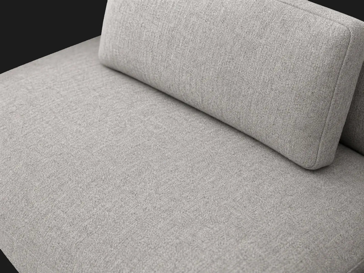 E215560729 sofa detail material view in Italian Brushed Wool Moon