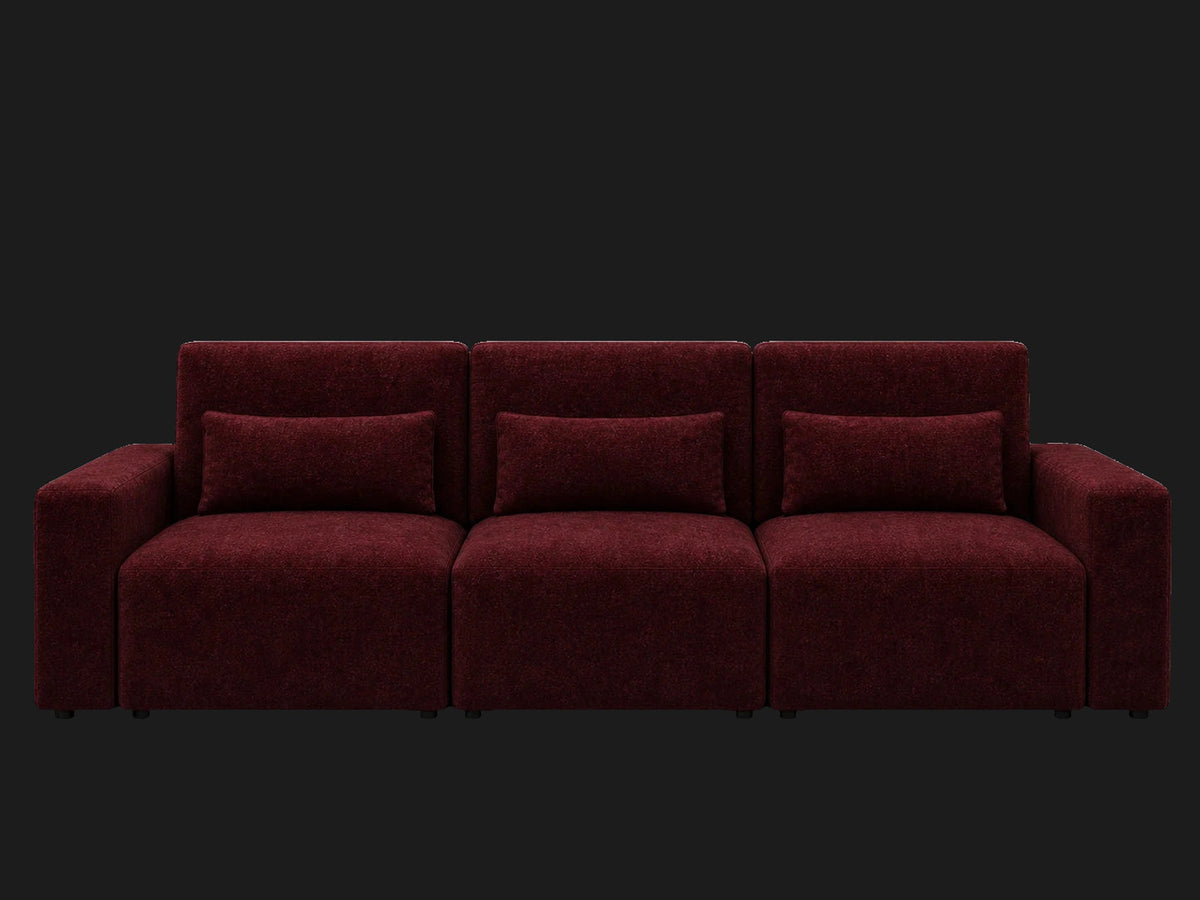 Mohair Crimson #Fabric & Color_Mohair Crimson