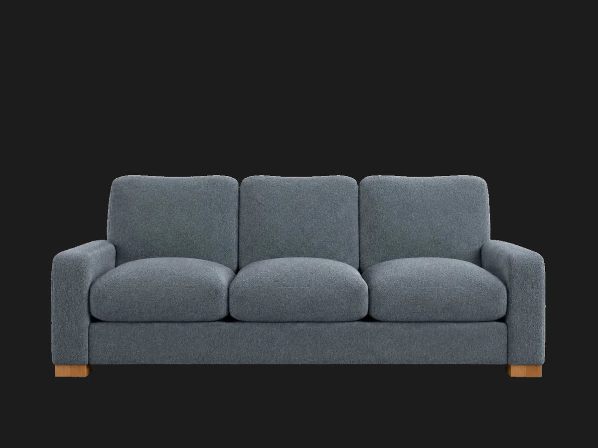SOFA-MODULAR-SLIPCOVER in Mohair Slate Blue - front #Fabric & Color_Mohair Slate Blue