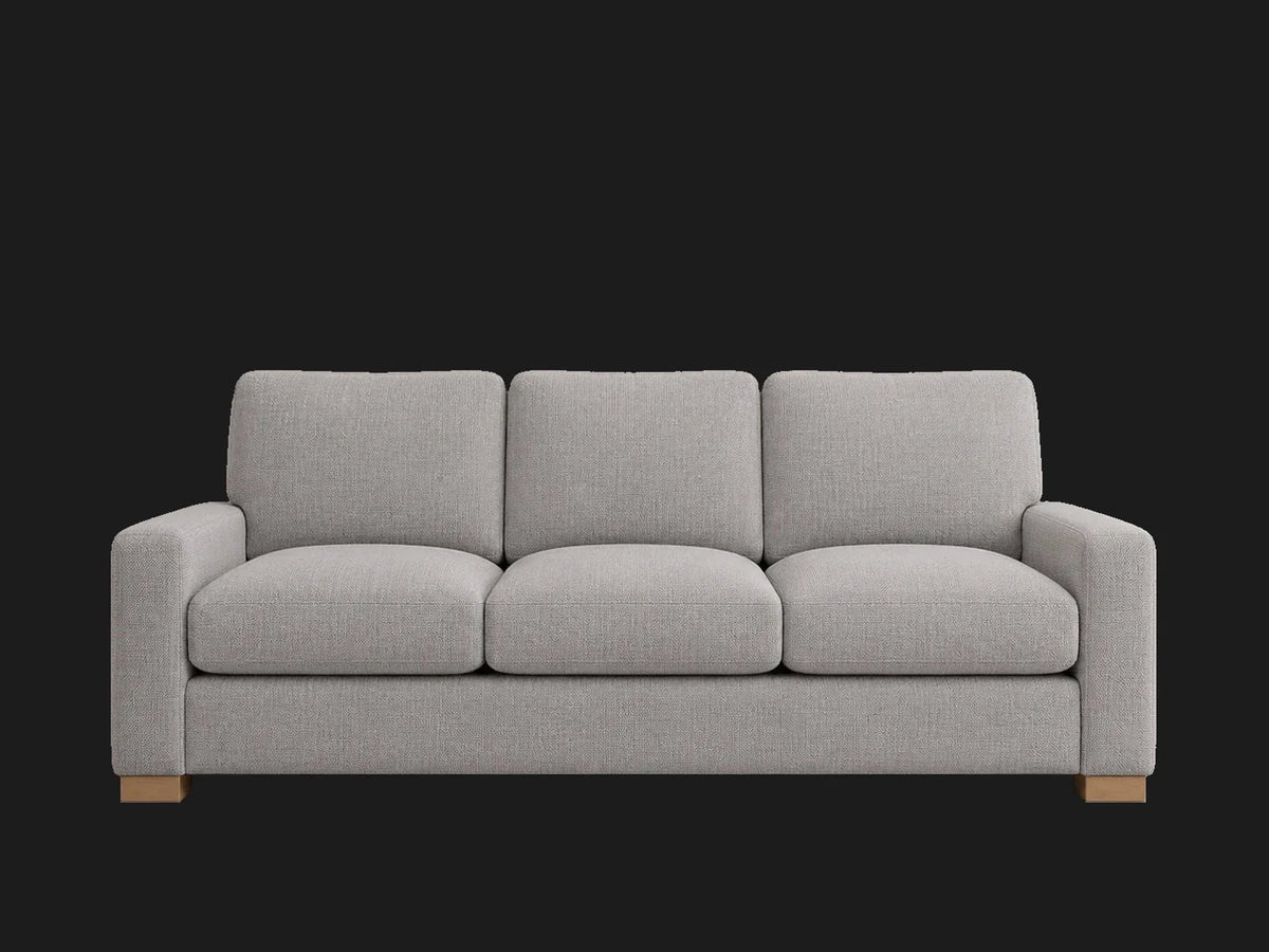 SOFA-MODULAR-SLIPCOVER in Performance Linen Weave Cloud - front #Fabric & Color_Performance Linen Weave Cloud
