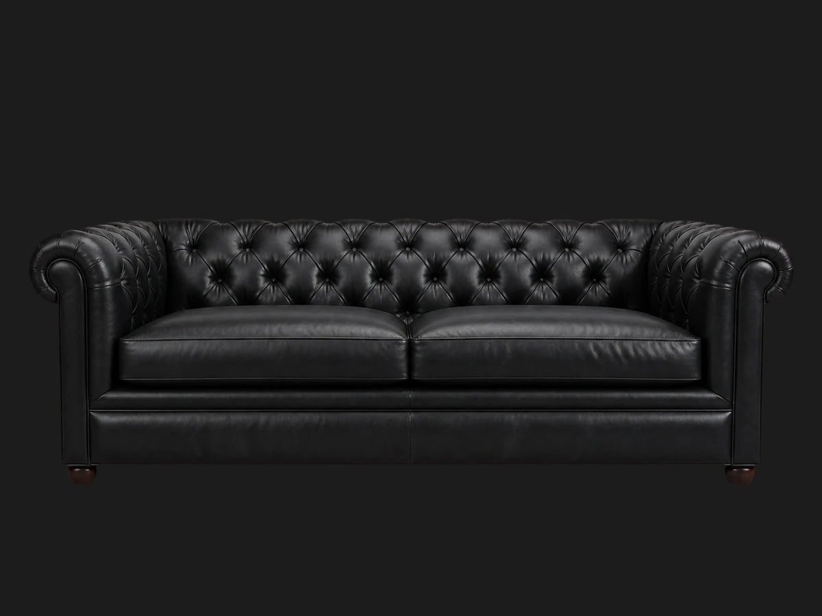 Top Grain Aniline Leather Black #Fabric & Color_Top Grain Aniline Leather Black