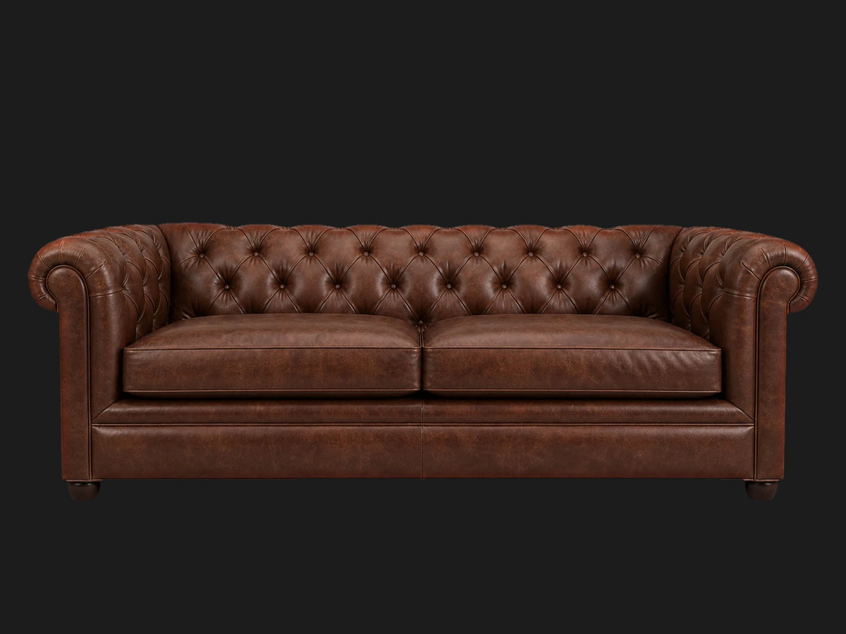 Top Grain Aniline Leather Chestnut Brown #Fabric & Color_Top Grain Aniline Leather Chestnut Brown