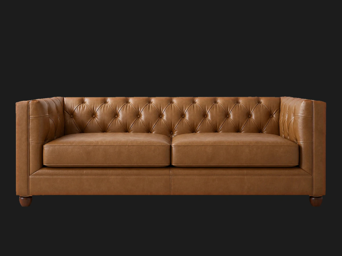 Top Grain Aniline Leather Cognac #Fabric & Color_Top Grain Aniline Leather Cognac