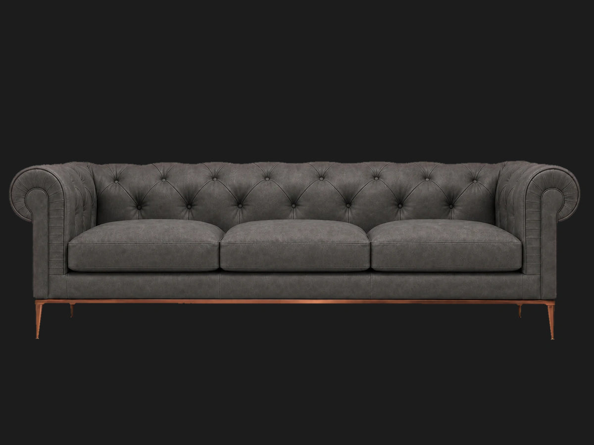 Nubuck Leather Asphalt #Fabric & Color_Nubuck Leather Asphalt