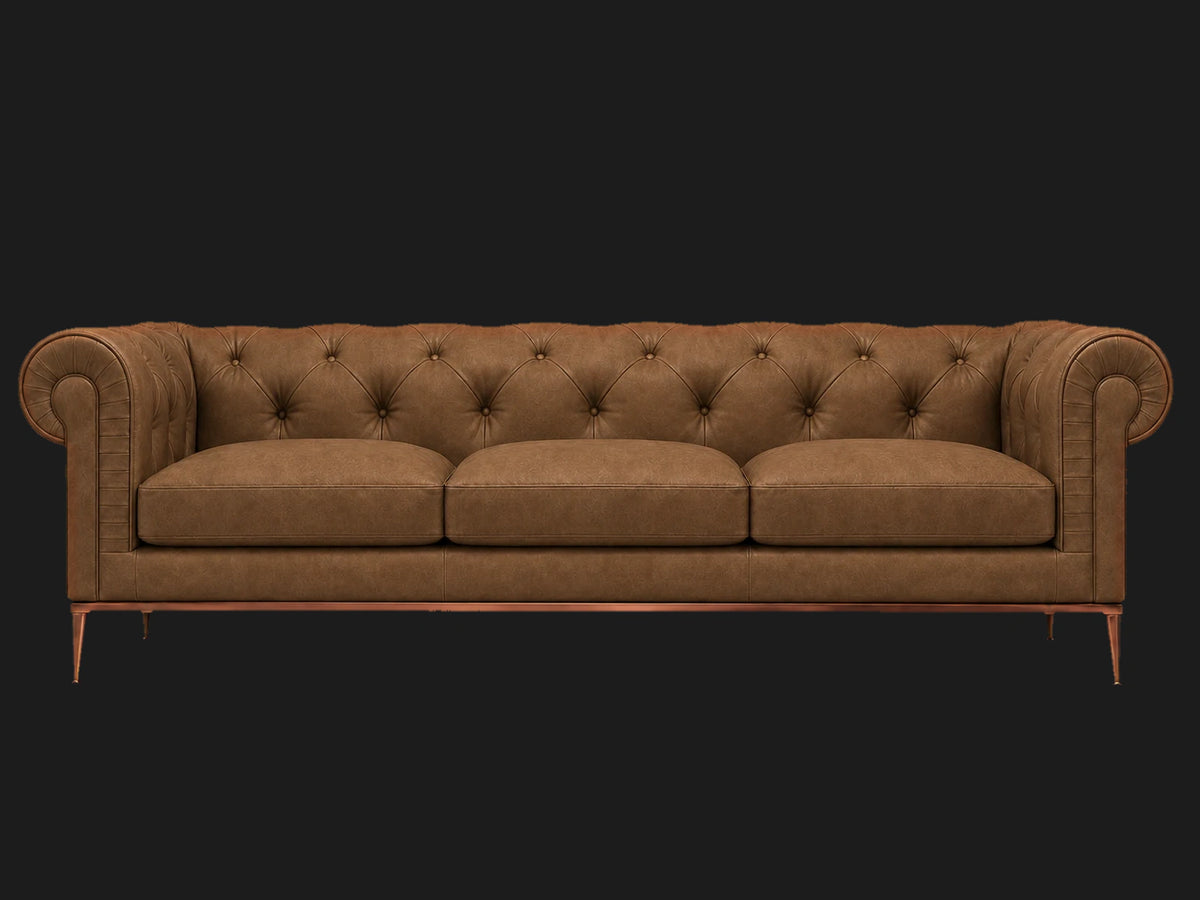 Nubuck Leather Saddle #Fabric & Color_Nubuck Leather Saddle