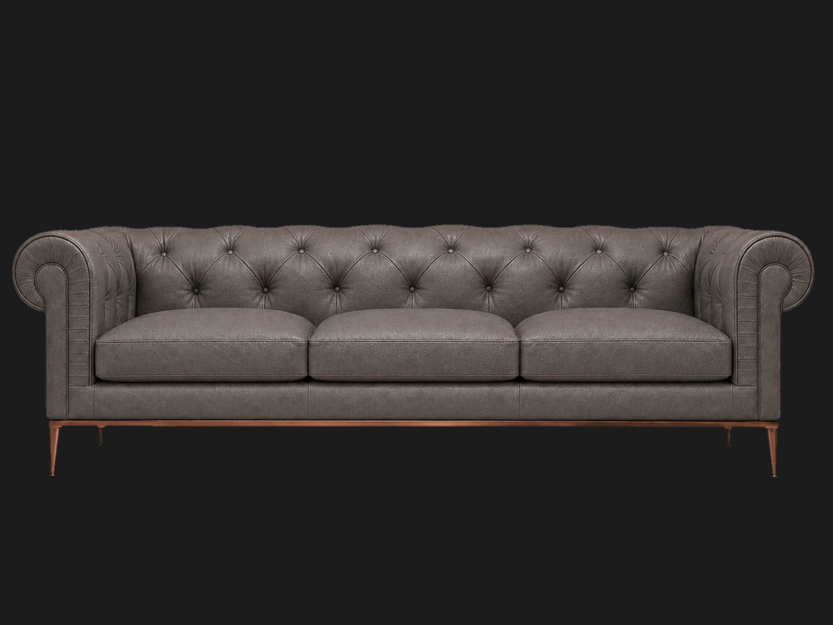 Pebbled Leather Ash #Fabric & Color_Pebbled Leather Ash