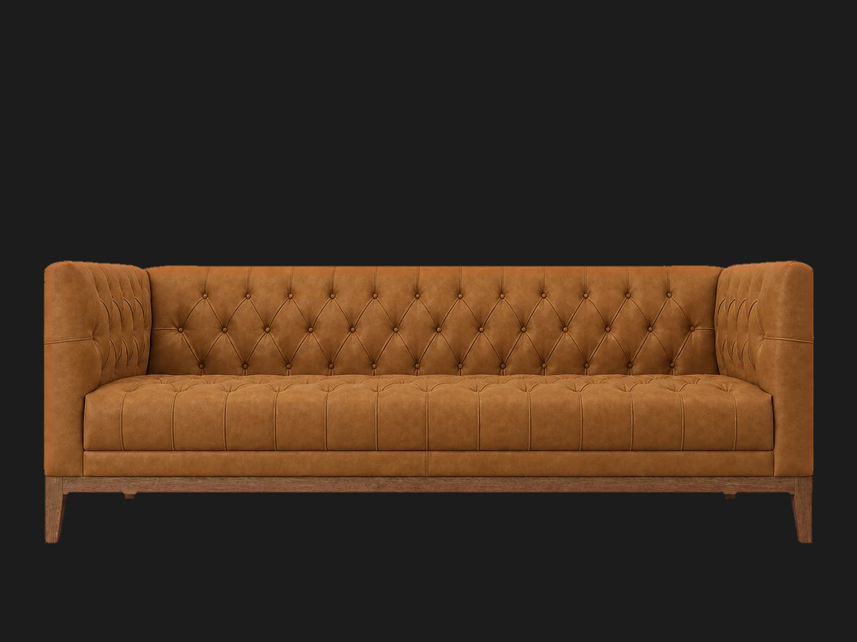 Nubuck Leather Saddle #Fabric & Color_Nubuck Leather Saddle