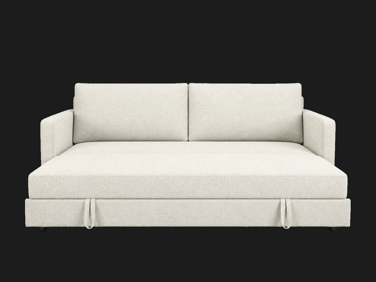Pacifica sleeper sofa, front open view