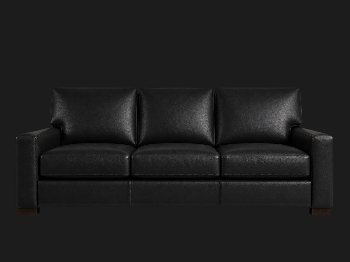 Top Grain Aniline Leather Black #Fabric & Color_Top Grain Aniline Leather Black