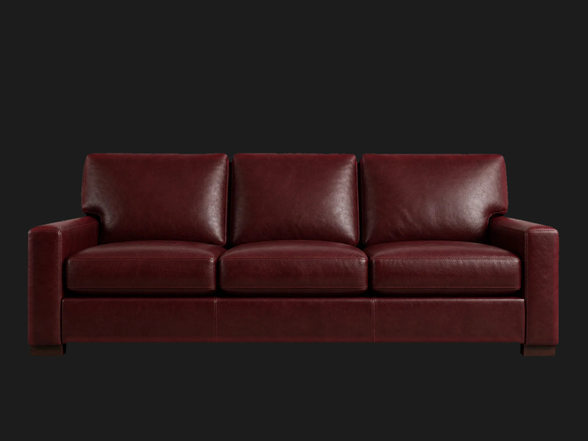 Top Grain Aniline Leather Oxblood #Fabric & Color_Top Grain Aniline Leather Oxblood