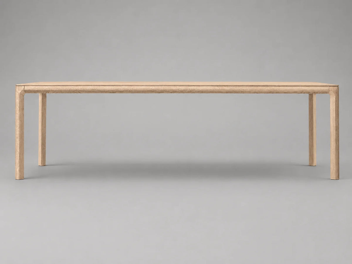 Expandable Solid Oak Table，8-10 seats