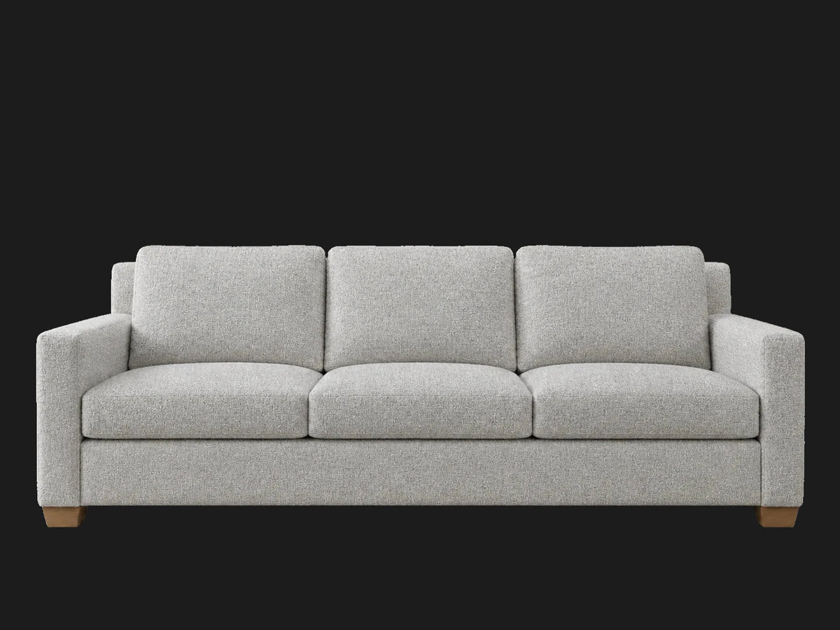 The Nicola Modular Sectional in Heritage Belgian Linen Agate - front #Fabric & Color_Heritage Belgian Linen Agate