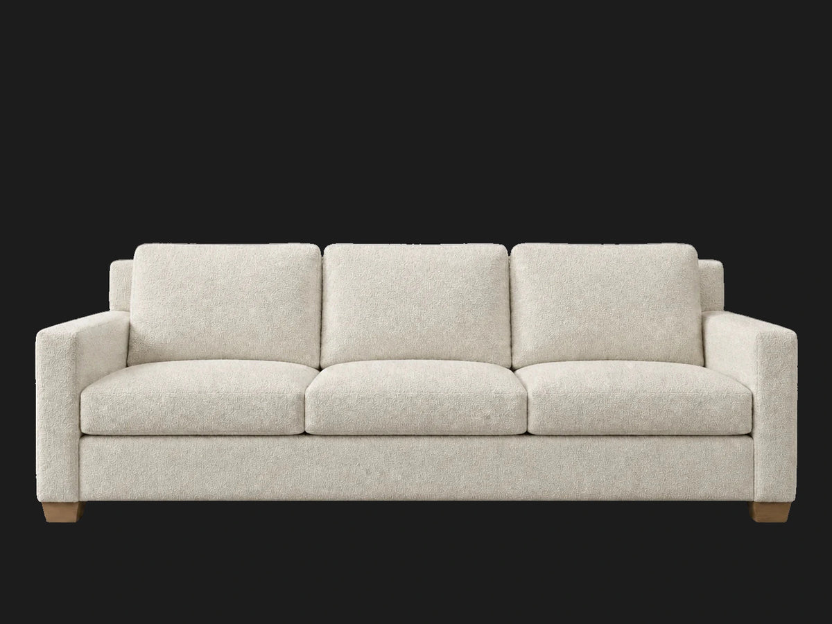 The Nicola Modular Sectional in Heritage Belgian Linen Alder - front #Fabric & Color_Heritage Belgian Linen Alder