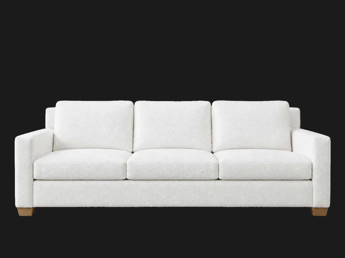 The Nicola Modular Sectional in Heritage Belgian Linen Egret - front #Fabric & Color_Heritage Belgian Linen Egret